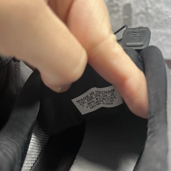 SALOMON Speedcross GTX Womens Size 8.5 Black Gore-Tex Trail Running Shoes - Picture 8 of 10